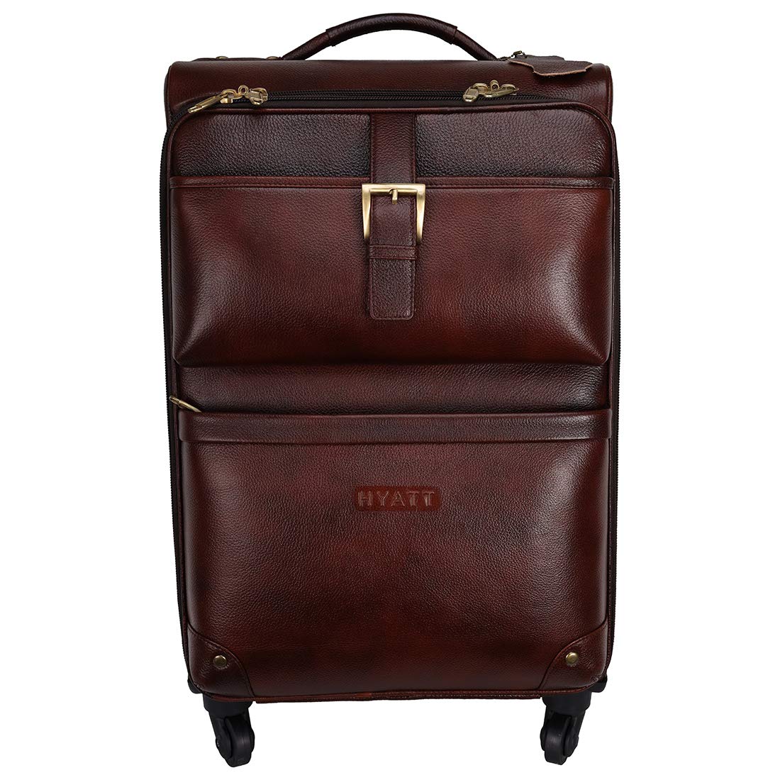 leather trolley www.mytownonline.in ( 8072660090 ) Brown - 1 (2)