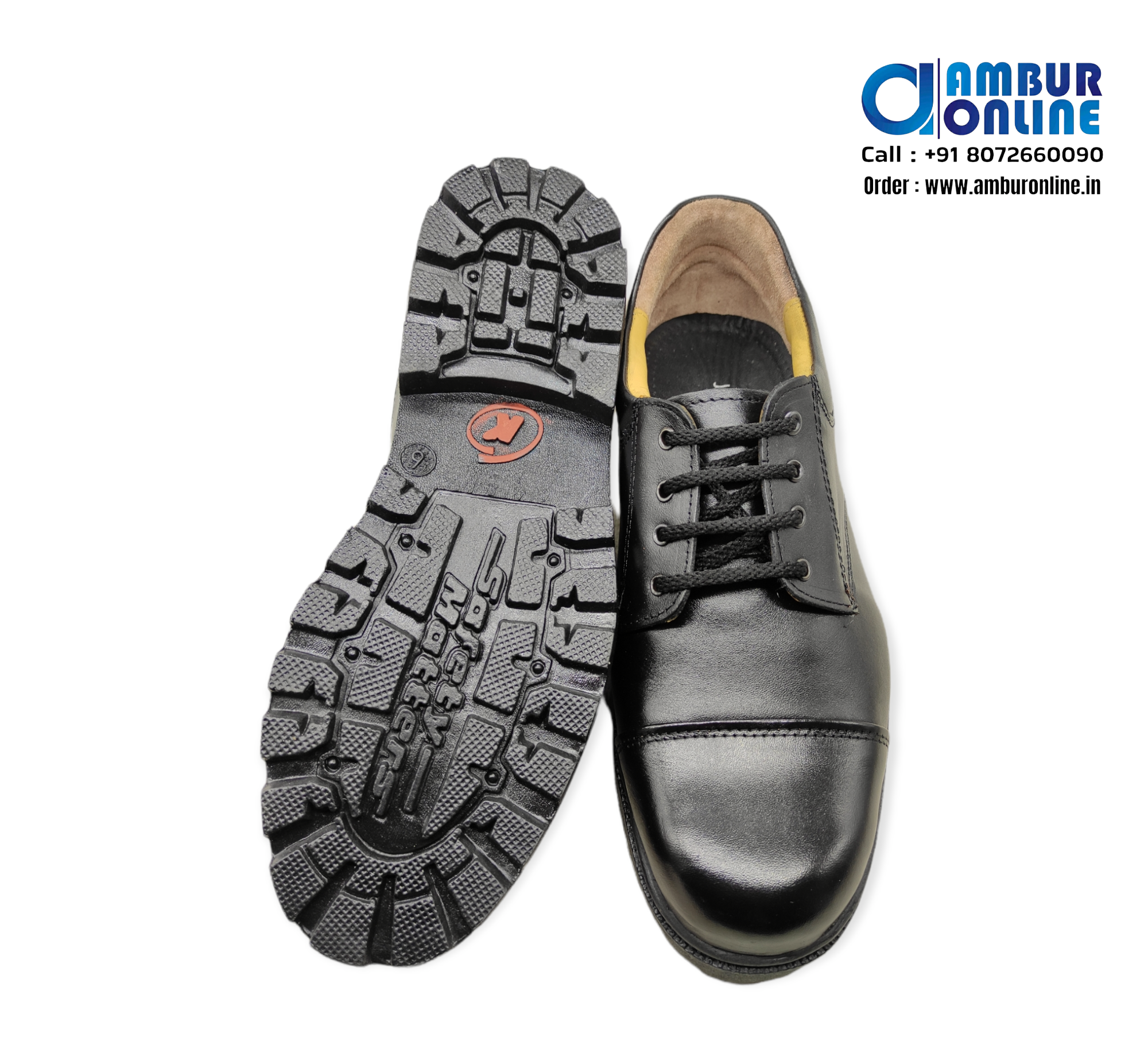 Leather Safety Shoes - www.amburonline.in - Call - 8072660090 (2)
