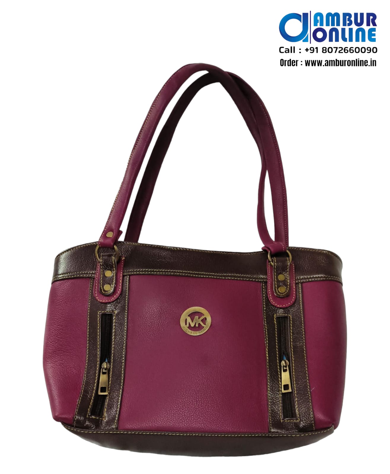 Kimberly Large Pebbled Leather and Logo 3-in-1 Tote Bag Set | Michael Kors